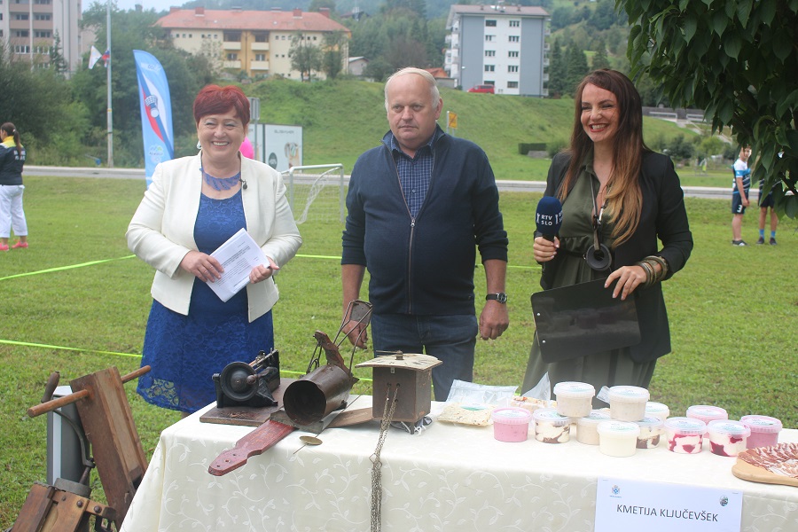 Marija Merljak, Adam Ključevšek in Oriana Girotto