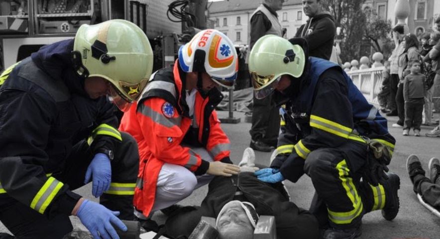 Foto: gasilci pogosto v dvojni vlogi, arhiv GD LJ-Rudnik